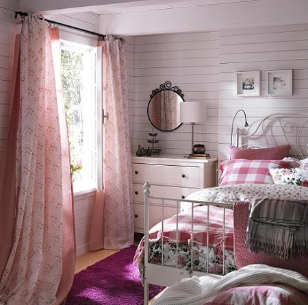 Dormitorio romántico de Ikea Dormitorio romántico de Ikea