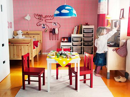 Habitación de niña de Ikea Habitación de niña de Ikea