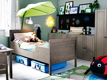 Habitación de niña de Ikea Habitación de niña de Ikea