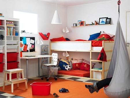 Habitación de niña de Ikea Habitación de niña de Ikea