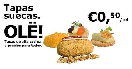 Las tapas suecas son muy ricas