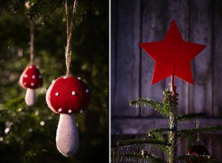 Adornos de Ikea para el árbol de Navidad Adornos de Ikea para el árbol de Navidad