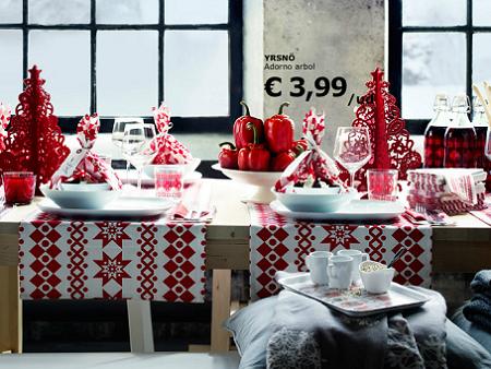 Decoración de Navidad, según Ikea Decoración de Navidad, según Ikea