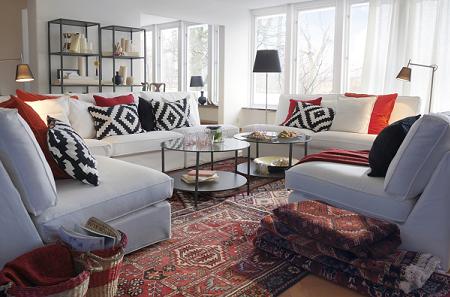 Sal&oacute;n moderno Ikea
